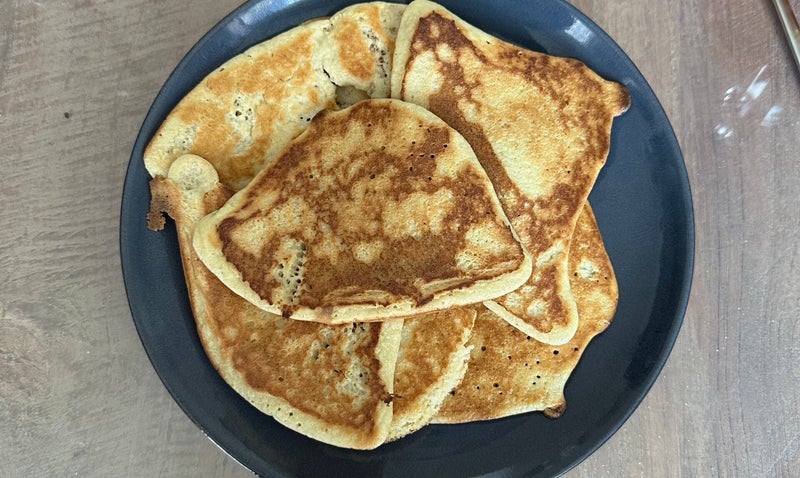 Amandelmeel pannenkoeken