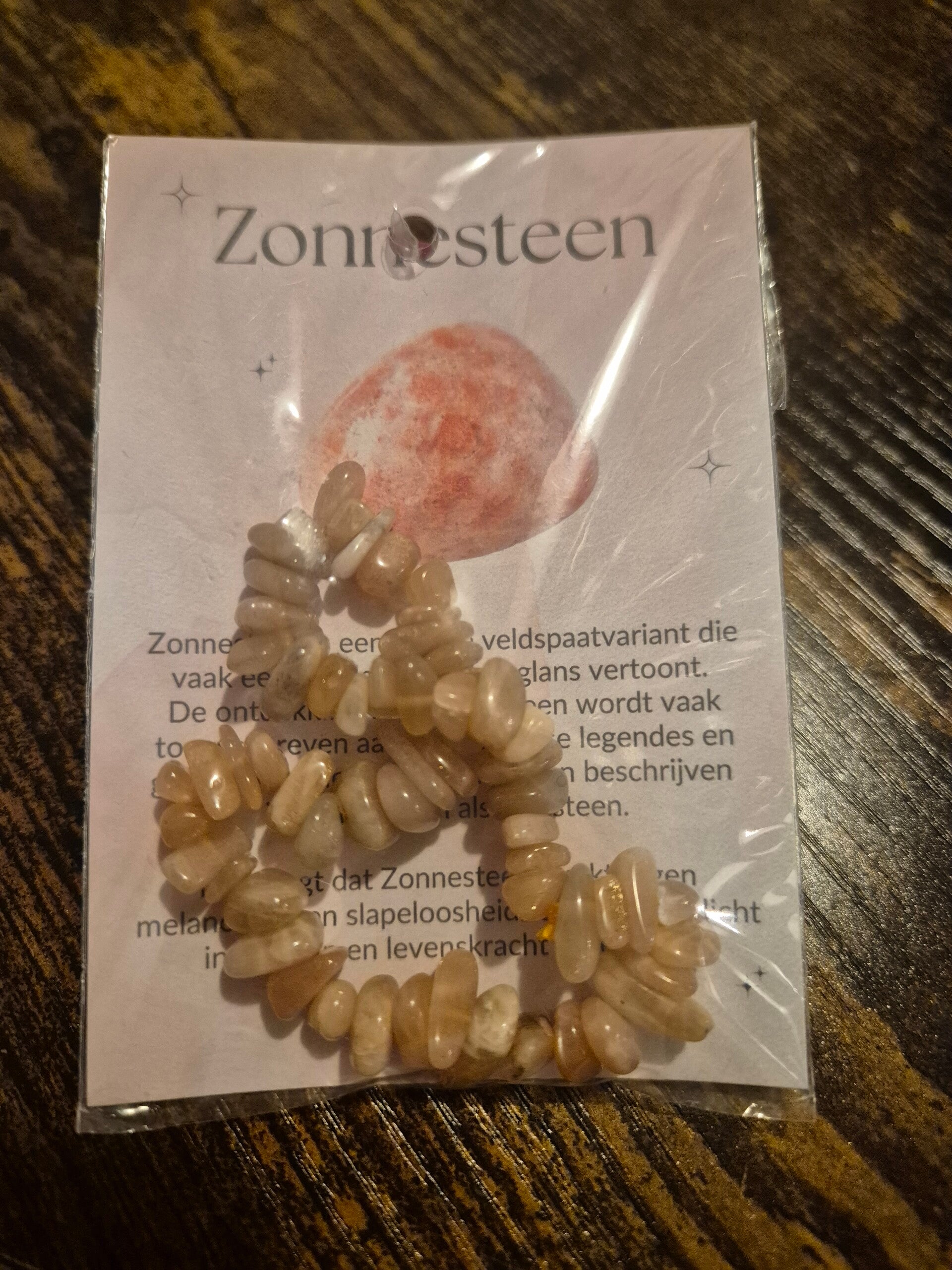 Zonnesteen armband
