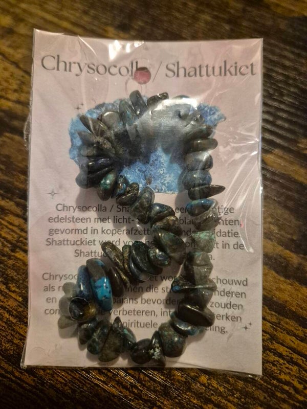 chrysocolla / shsttukiet armband