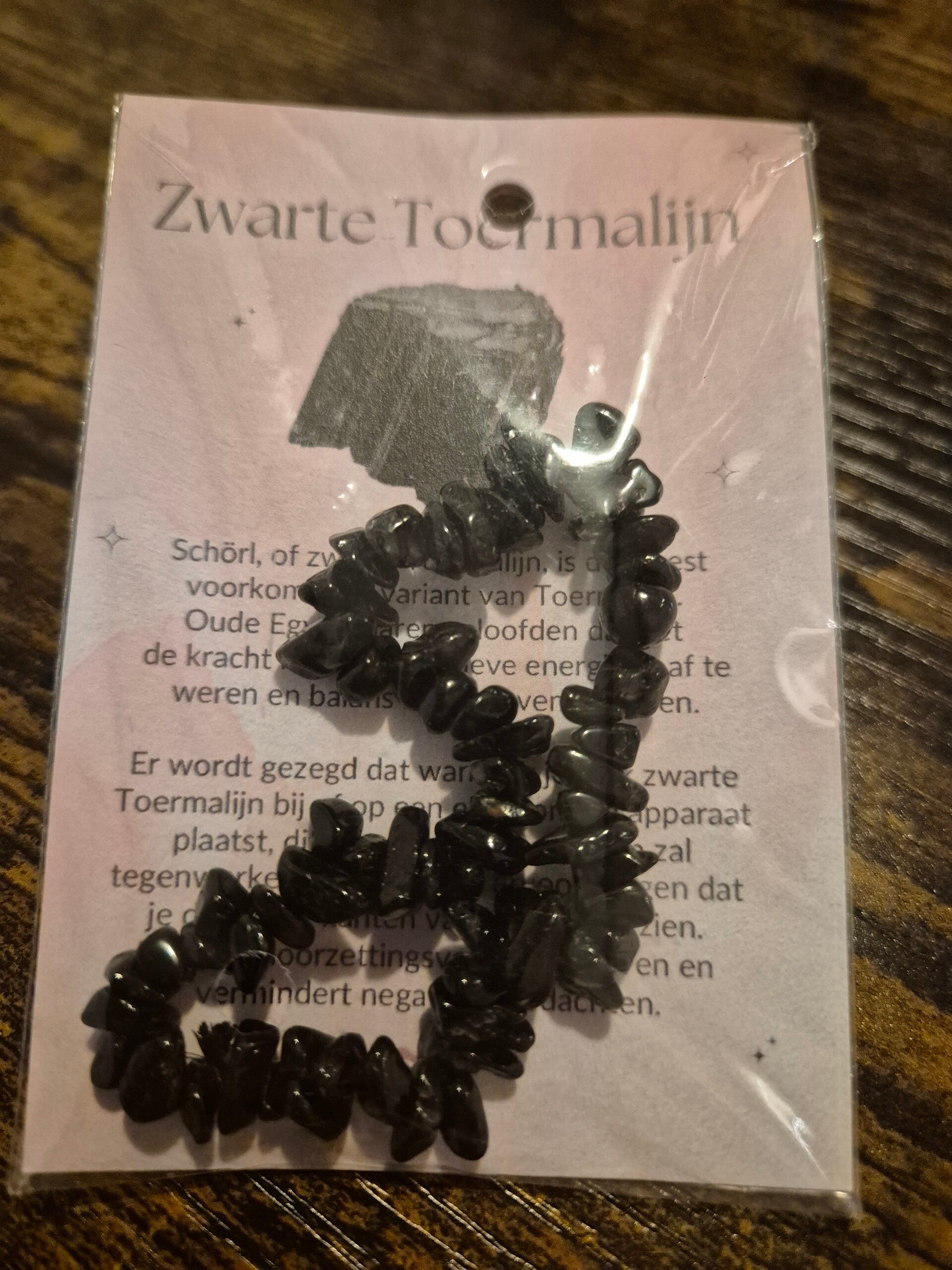 Zwarte toermalijn