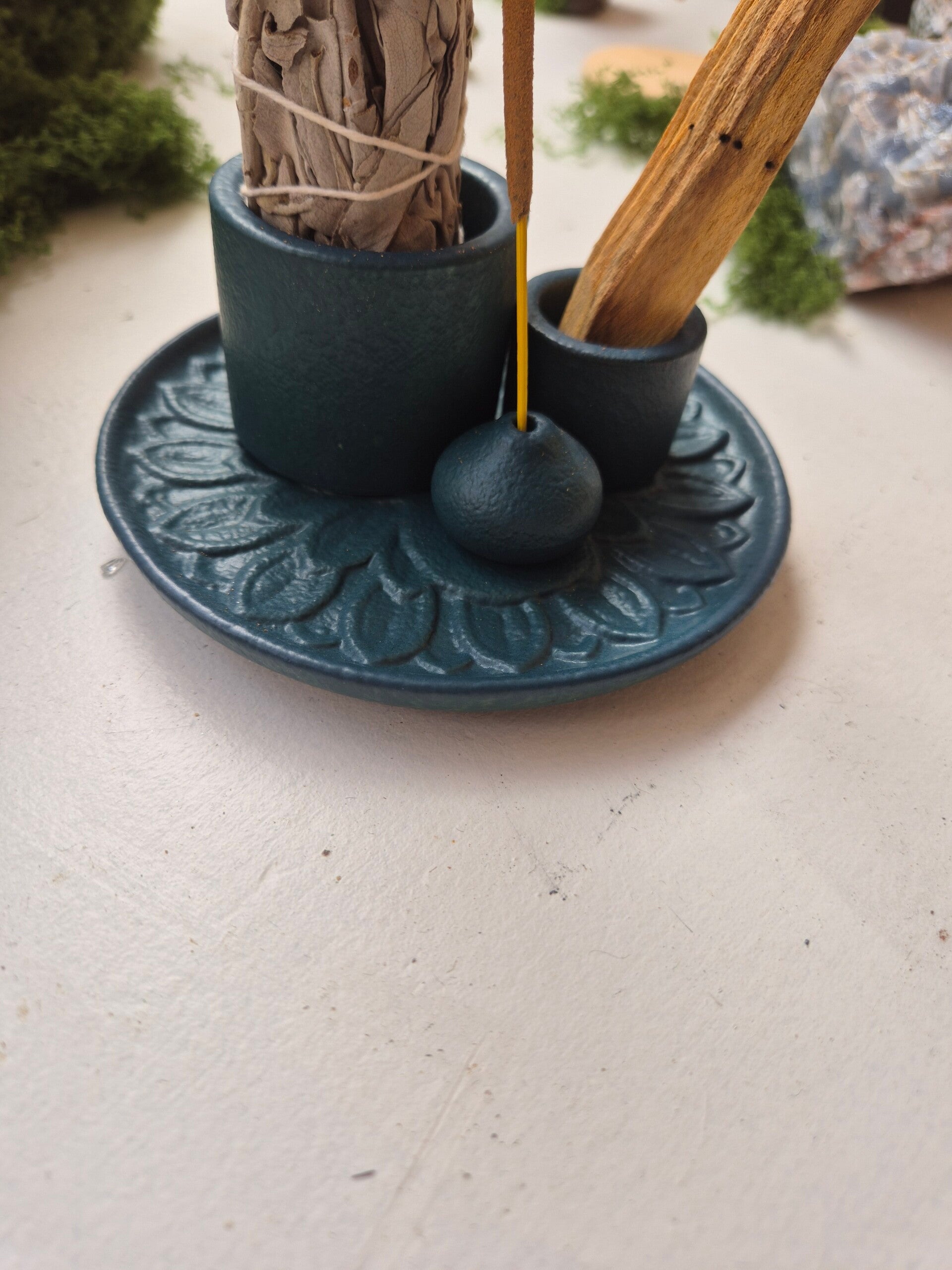 palo santo, salie & wierook