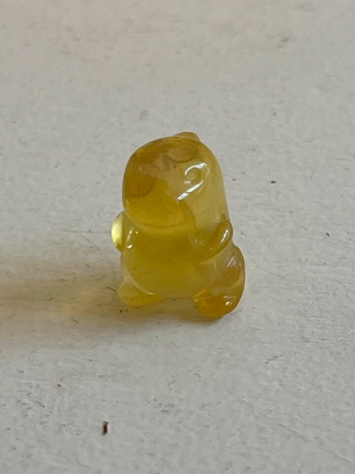 Mini fluoriet dinosaurus