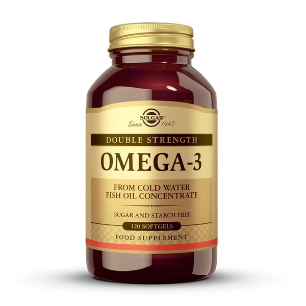 SOLGAR Omega-3 Alta Concentración 120 Cápsulas blandas