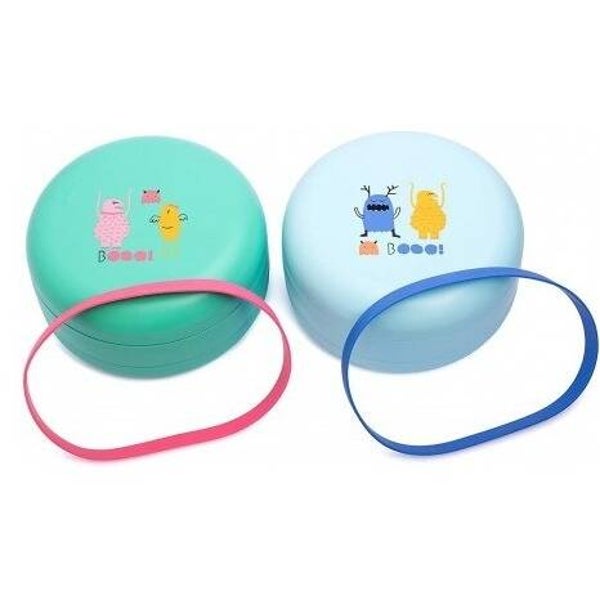 Suavinex Kit de Platos Combinables +4m Rosa/Azul