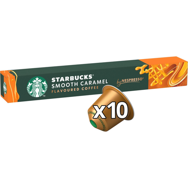 Café càpsulas caramelo Starbucks compatible con Nespresso 10 ud.