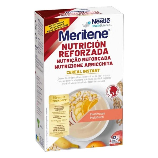 Meritene Nutrición Reforzada Cereal Instant - Multifrutas 520g