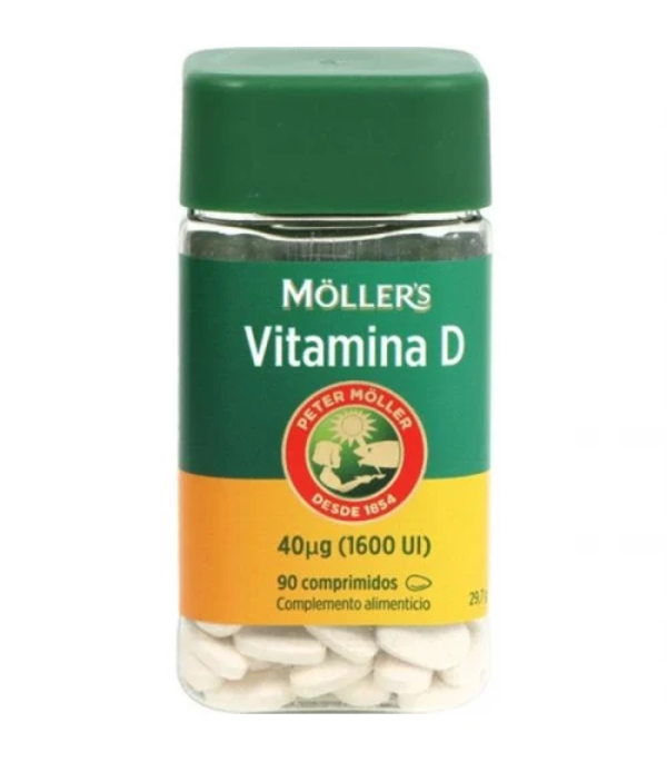 Möller's Vitamina D (40 mcg) 90 Comprimidos