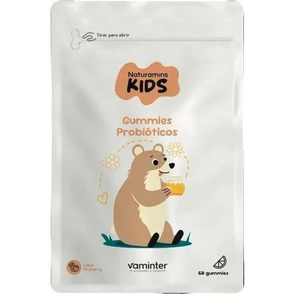 Naturamins Kids Probióticos Gummies - 60 gominolas