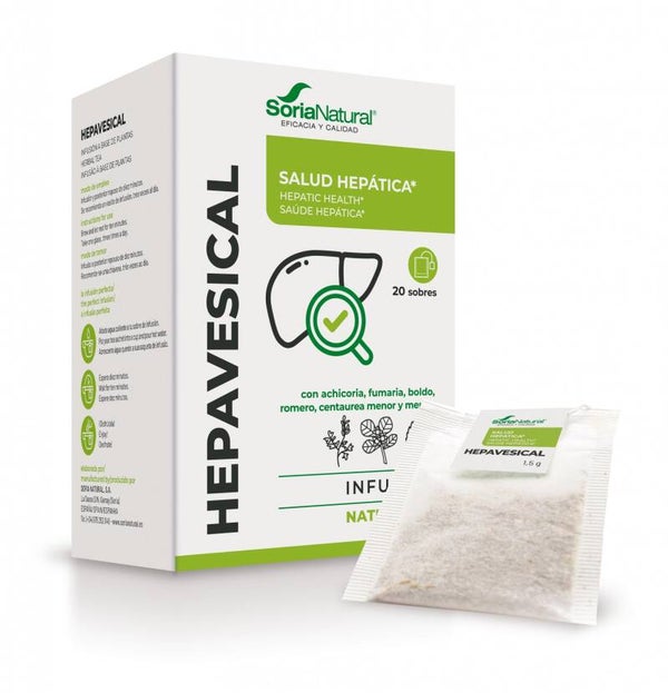 SORIA NATURAL Hepavesical Natusor 01 INFUSIÓN 20 SOBRES
