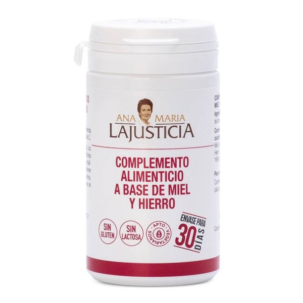 ANA MARIA LAJUSTICIA HIERRO CON MIEL (135 gr)