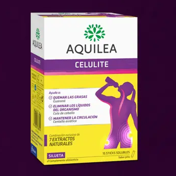 Aquilea Celulite Sabor piña 15 Sticks