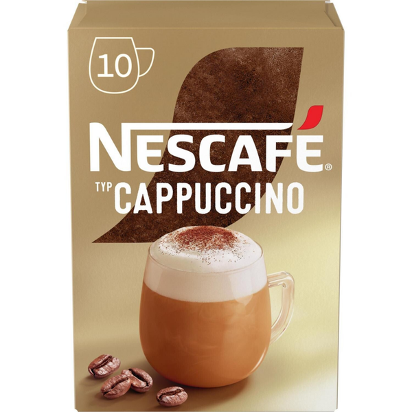 NESCAFE Café soluble cappuccino en sobres Nescafé 140 g.