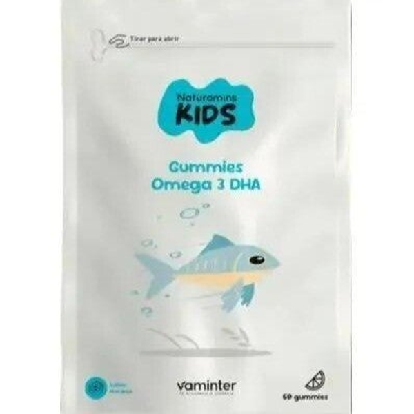 Naturamins Kids Omega 3 DHA Gummies - 60 gominolas