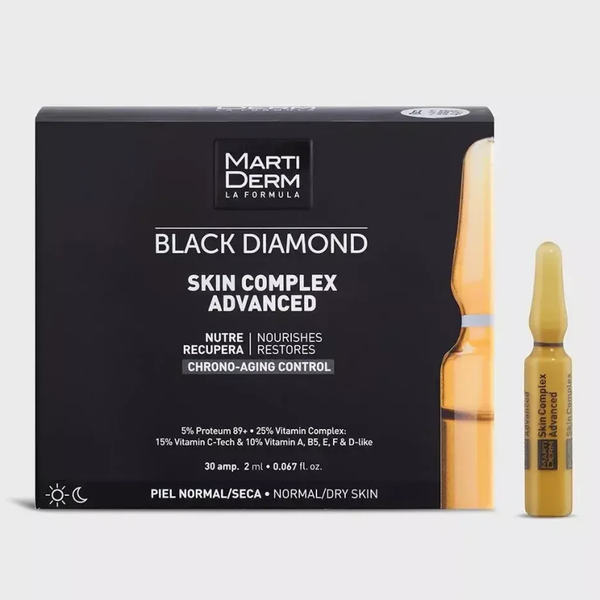 MARTIDERM Black Diamond 30 Ampollas Skin Complex Advanced