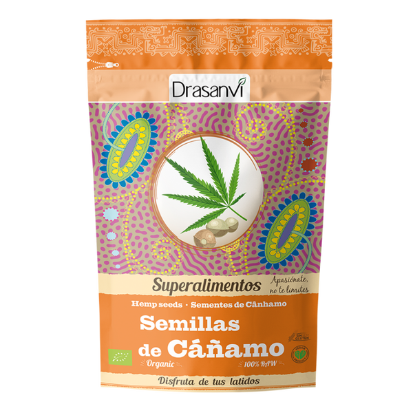 Semilla Cáñamo Bio 225 g Doypack Superalimentos Drasanvi