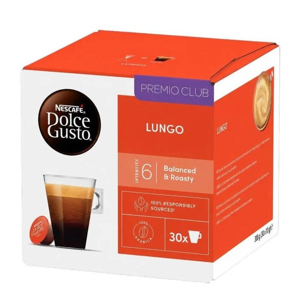 NESCAFÉ Dolce Gusto  Lungo 30 Cápsulas ,  Intensity  6