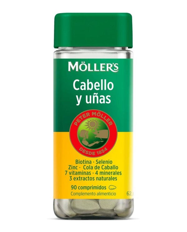 Möller's Cabello y Uñas 90 Comprimidos