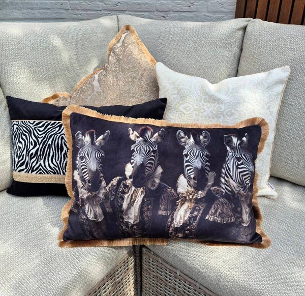Kussenset Zebra,