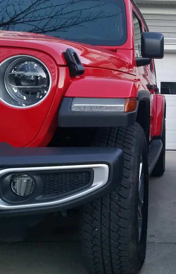 AMR Normal Plastic Fenders with LED Lights for Jeep Wrangler JL SKU:JL0302-114