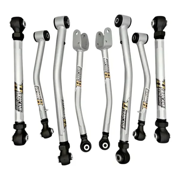 Hurricane Performance Super- Flex Forged Adjustable HD Control Arms for Jeep Wrangler JL