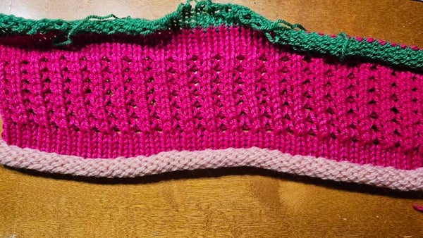 Luminda Strickmuster „Eleganza“ – Strickmaschine Anleitung (46 Nadeln)