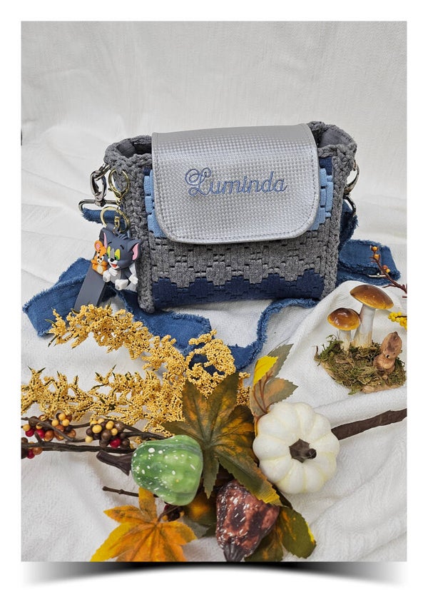 Luminda Tasche Steely Blue