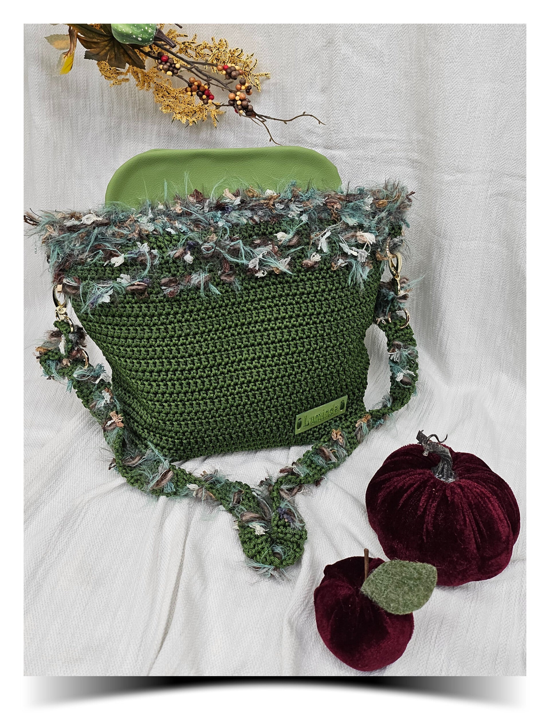 Luminda Tasche Green Dream die Flauschige