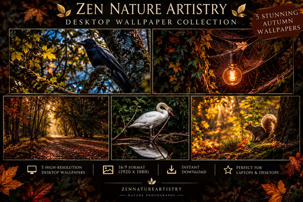 Zennatureartistry - Autumn Desktop Wallpaper Collection