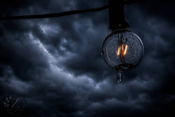 A light remains