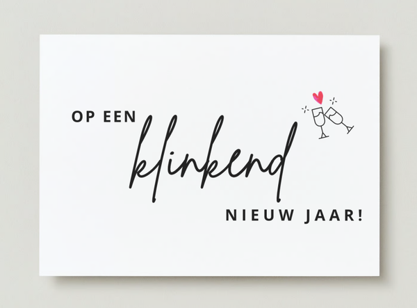 klinkend nieuw jaar