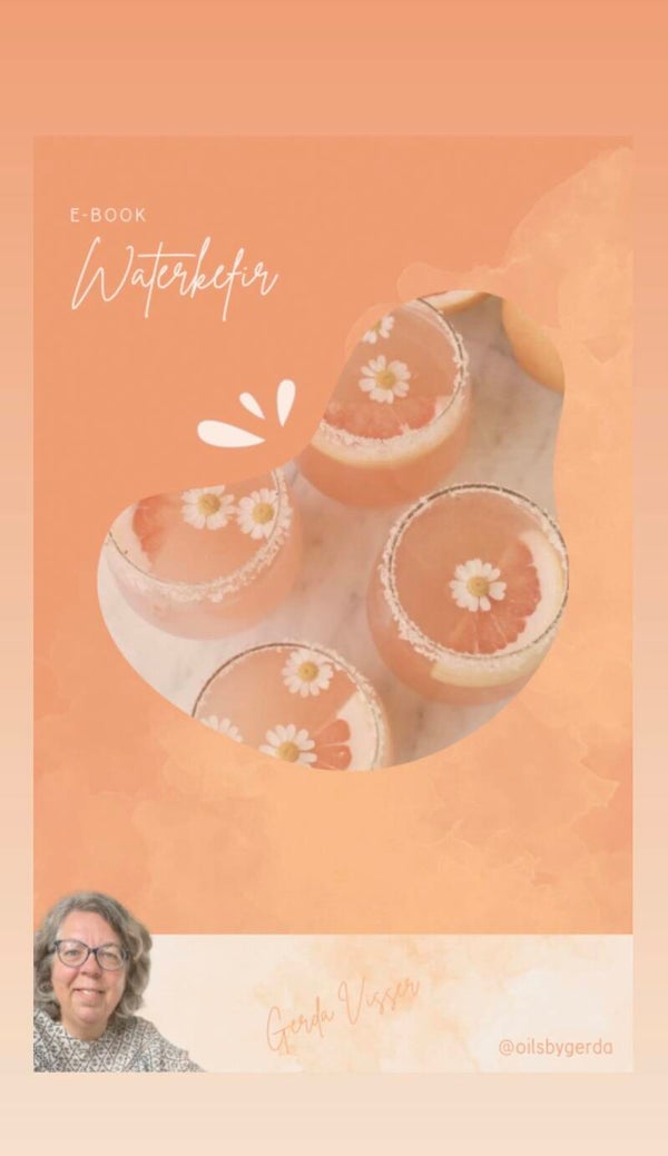 E-book Waterkefir – Zelf aan de slag met deze heerlijke bruisende drank 🌸🥂