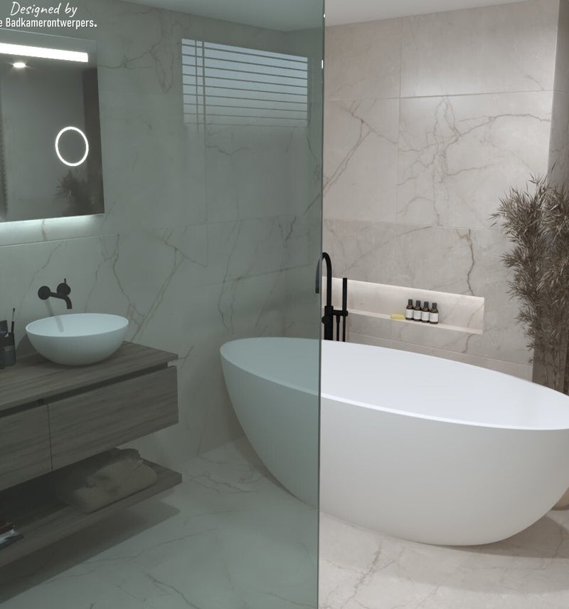 Tegels met plantenmotief