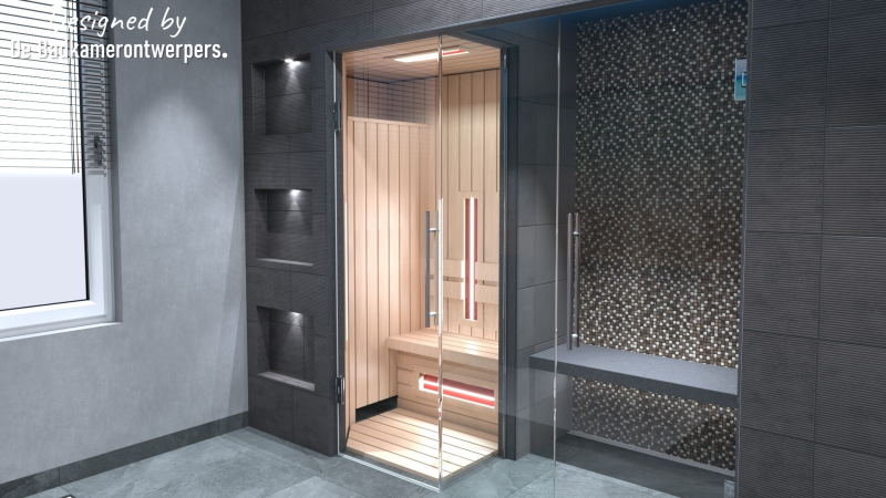 Ontwerp wellnessruimte voorbeeld
