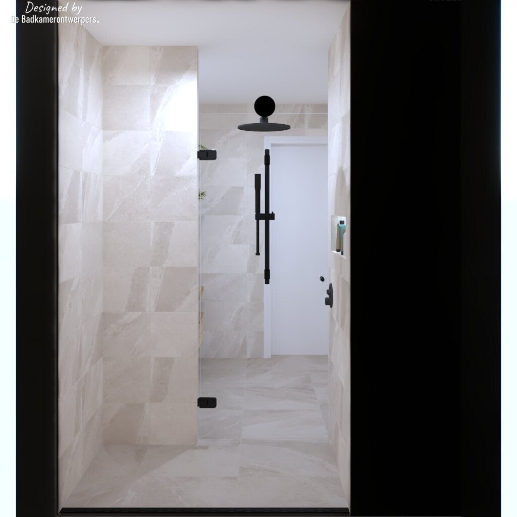 Strakke doucheruimte