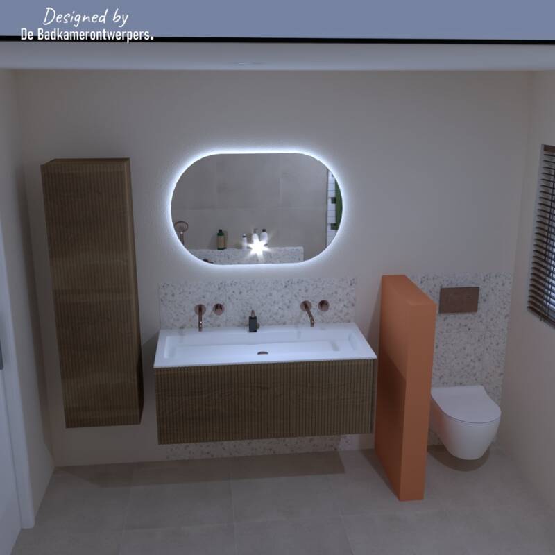 Badkamer thema natuur