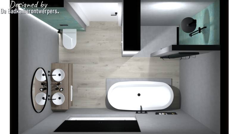 Aziatische badkamer