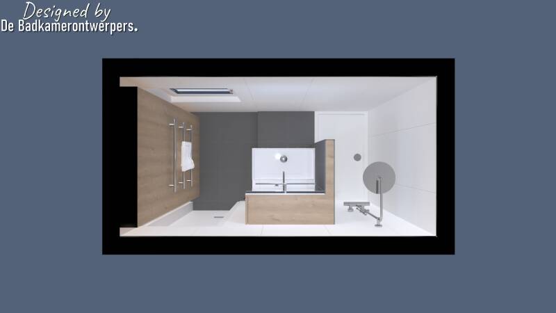 Ontwerp badkamer appartement student