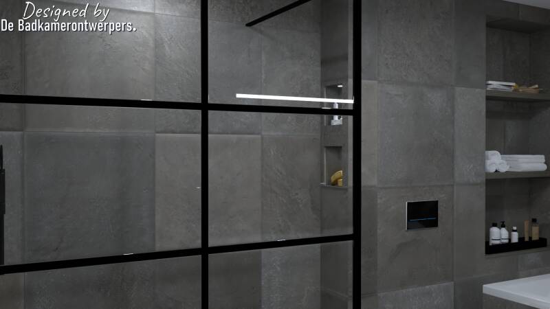 badkamer ontwerpen met inbouwkast