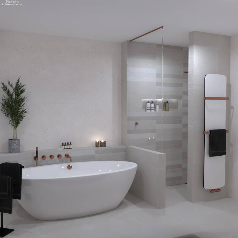 Inloopdouche met raam