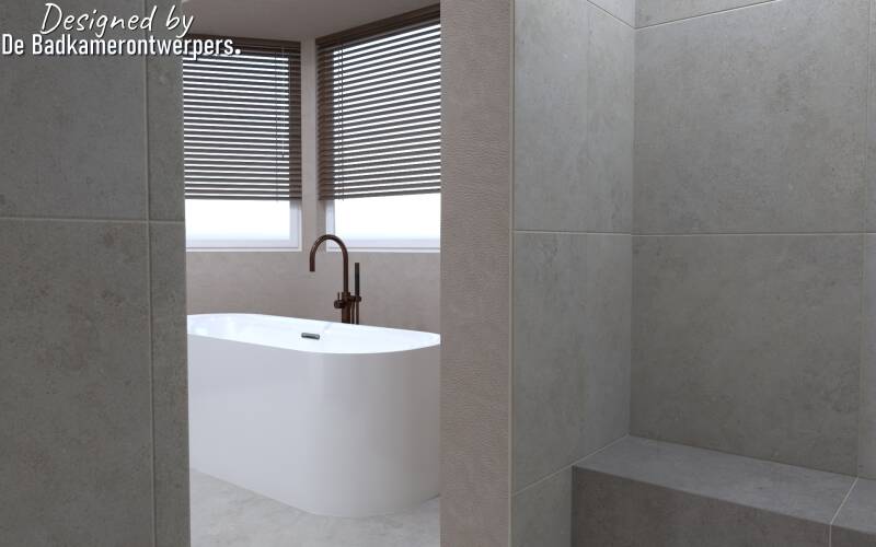Badkamer Ontwerpen - Vrijstaand bad