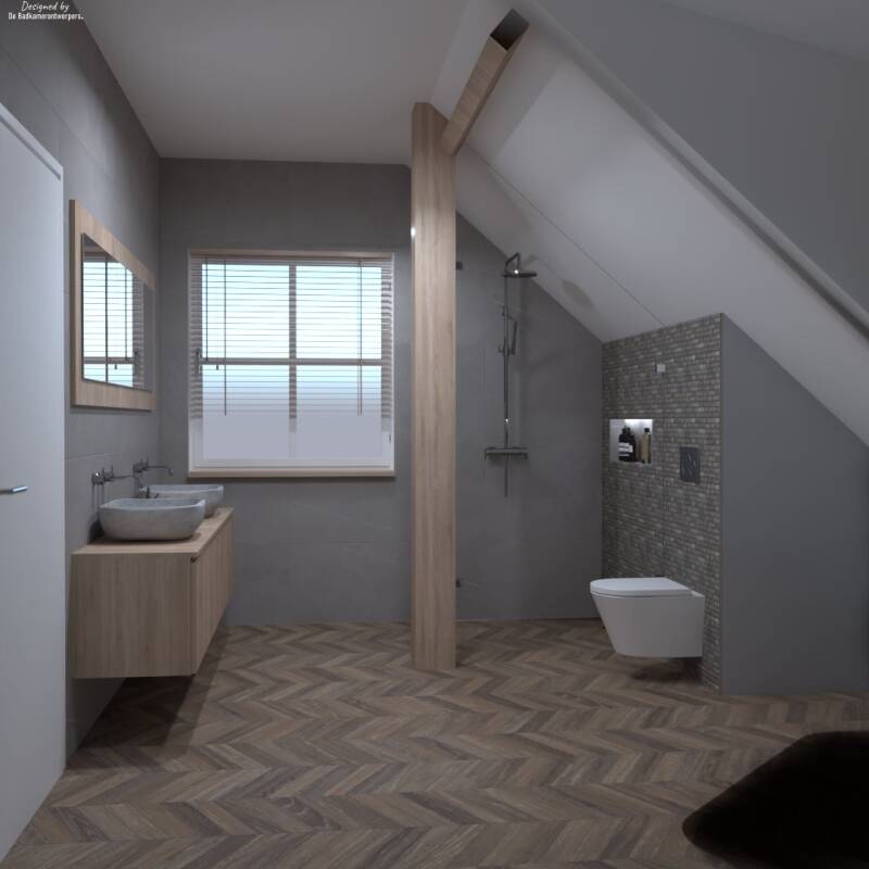 badkamer boerderijstijl