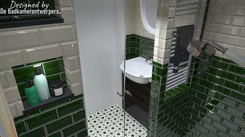 Klassiek moderne badkamer