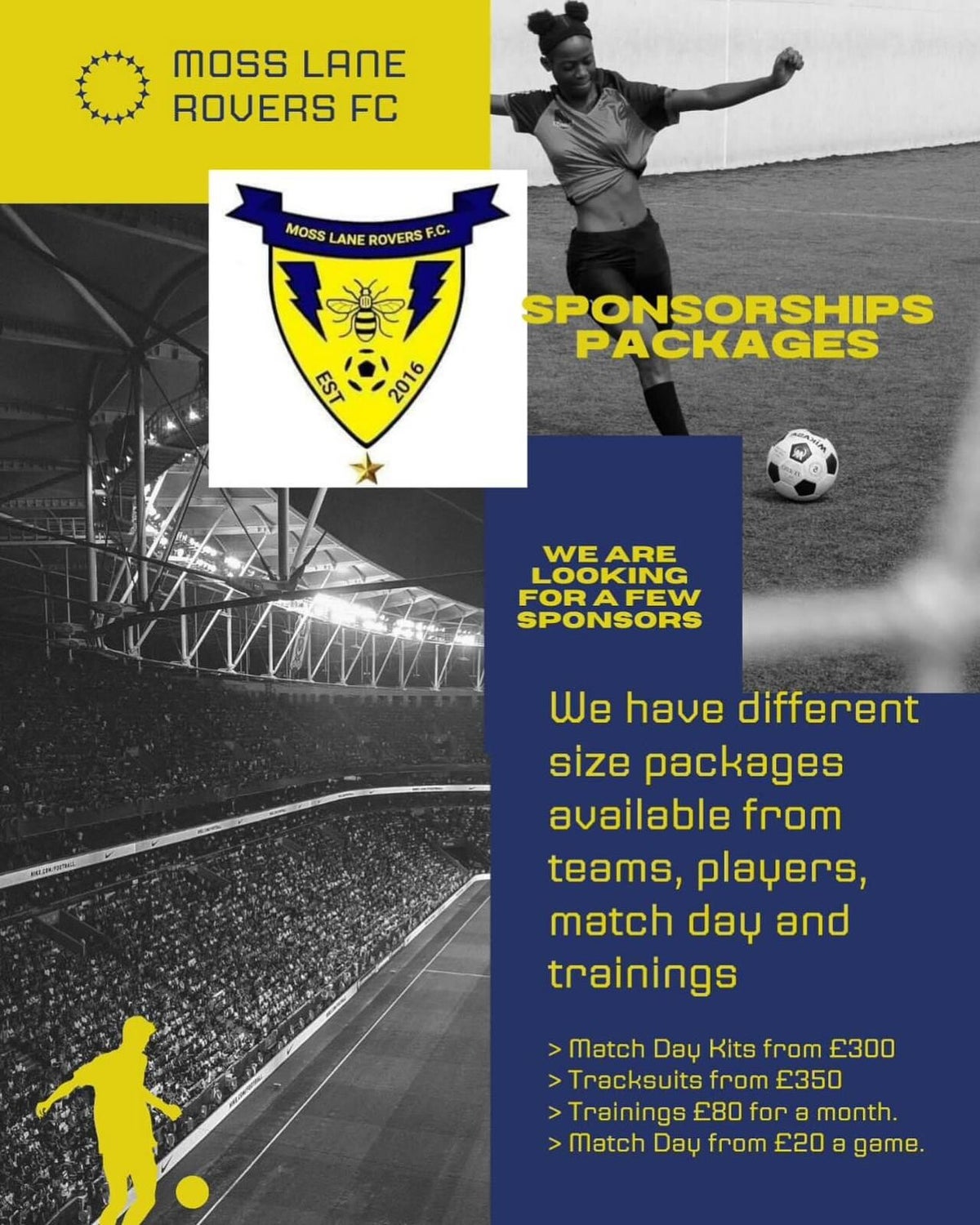 Sponsorship | Mosslaneroversfc.com