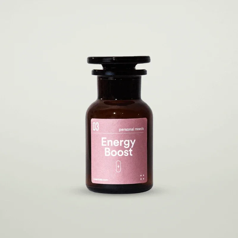 Insentials Eco-refill pharmacy jar Energy Boost