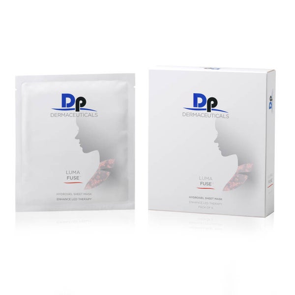 DP Dermaceutical Lumafuse Hydrogel Masker Decolleté, doos van 5 stuks