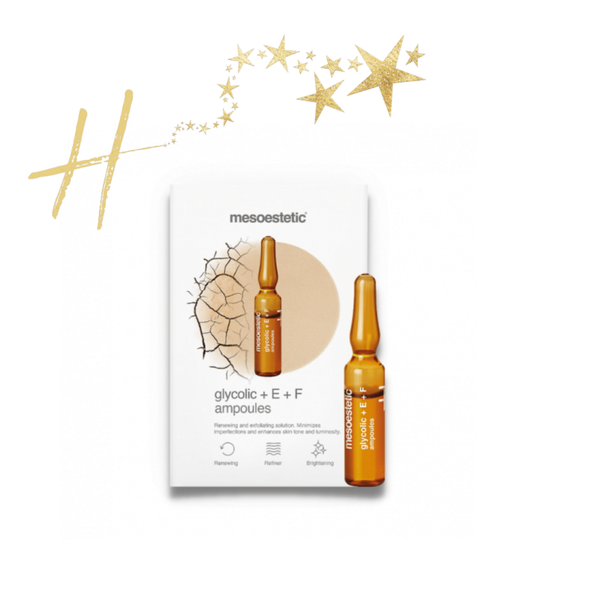 Mesoestetic Glycolic 10% E + F ampoules Los