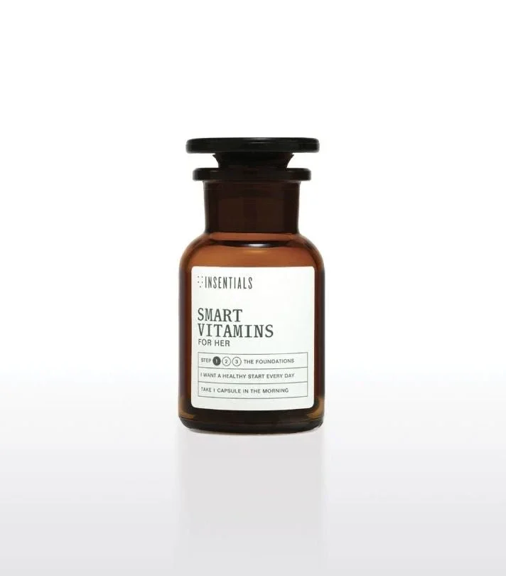 Insentials Eco-refill pharmacy jar Smart Vitamins for her