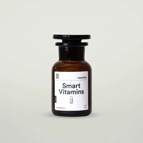 Insentials Eco-refill pharmacy jar Smart Vitamins for him