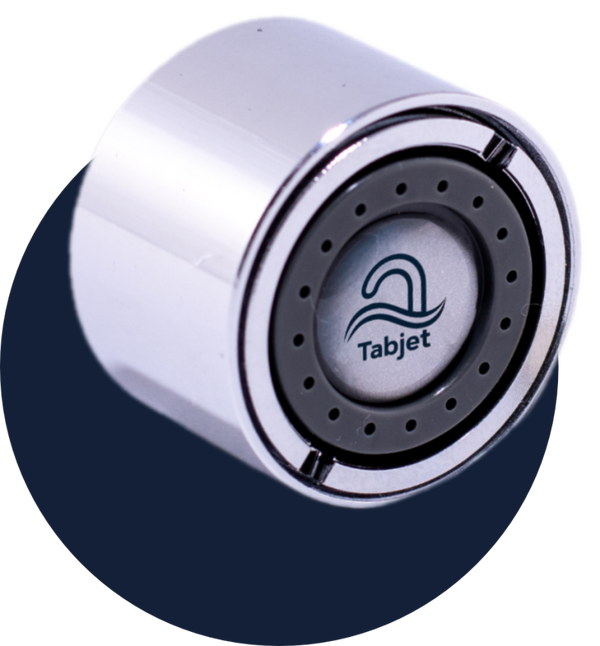 TabJet 85% waterbesparing