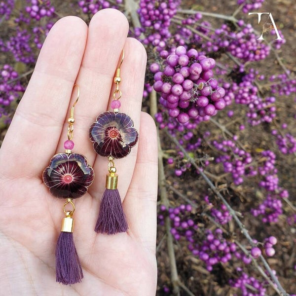 Purple flower magic